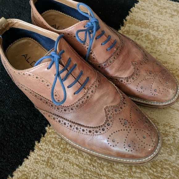 Aldo wingtip leather shoes - Picture 1 of 4